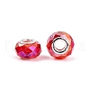Transparent Glass European Beads GPDL-N004-D14mm-A04-2
