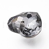 Glass Rhinestone Pendants RGLA-A024-A02-001SN-3