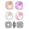 K9 Glass Rhinestone Cabochons RGLA-M016-F01-DE-1