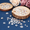 80Pcs 4 Size Transparent Glass Cabochons X1-GGLA-ZZ0001-03-5