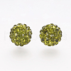 Polymer Clay Rhinestone Beads X-RB-K050-10mm-C06-2