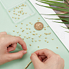 Unicraftale 80Pcs Matte Style Brass Beads KK-UN0003-06-3
