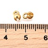 Brass Bead Tips KK-D374-01G-3