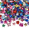 Flat Back & Back Plated Acrylic Rhinestone Cabochons MACR-TA0001-62B-1