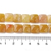 Natural Topaz Jade Beads Strands G-K359-B10-01-5
