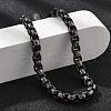 304 Stainless Steel Rolo Chains Bracelets for Women Men BJEW-A031-04G-AS-4