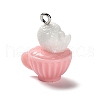 3D Opaque Resin Pendants RESI-G109-01A-2