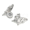Rack Plating Brass Clear Cubic Zirconia Pendants KK-B078-03P-2