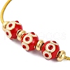 Brass European Bracelets BJEW-C080-03G-06-2