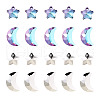 Yilisi 32Pcs 2 Styles K9 Glass Rhinestone Pendants GLAA-YS0001-03-11