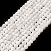 Nature Rainbow Moonstone Round Bead Strands G-M263-A-02AB-1