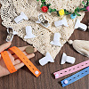 CREATCABIN 3Pcs 3 Colors Polyester Clothes Organizer Elastic Bands FIND-CN0001-68A-3