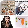 Gorgecraft 90Pcs 3 Colors Natural Wood European Style Beads OPDL-GF0001-01-5