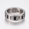 304 Stainless Steel Finger Rings RJEW-G091-20-3