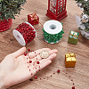 SUNNYCLUE 20M 2 Colors Plastic Round Beaded Link Chains DIY-SC0024-97B-3