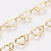 3.28 Feet Brass Handmade Link Chains X-CHC-G006-06G-3
