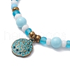 Alloy Charm Bracelets BJEW-JB11721-04-3