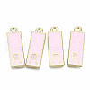 Alloy Enamel Pendants ENAM-T012-01R-RS-1