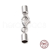 Anti-Tarnish 925 Sterling Silver Lobster Claw Clasps STER-P055-03E-P-1