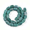 Natural Weathered Agate Beads Strands G-N344-42C-3