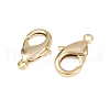 Brass Lobster Claw Clasps KK-905-G01-2