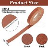 2M PVC Imitation Leather Ribbons SRIB-WH0011-126A-04-2