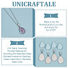 Unicraftale DIY Blank Teardrop Pendant Making Kit DIY-UN0005-52-5