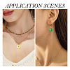  36Pcs 4 Colors Glass Pendants GLAA-TA0002-45-8