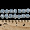 Imitation Jade Glass Beads Stands EGLA-A035-J6mm-D06-5