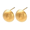 304 Stainless Steel Stud Earrings EJEW-G423-05G-4