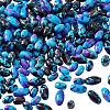 ARRICRAFT 6 Strands 6 Styles Spray Painted Synthetic Turquoise Beads Strands G-AR0005-97-1