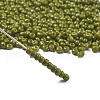 Baking Paint Glass Seed Beads SEED-S002-K9-4