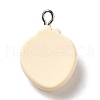 Opaque Resin Pendants RESI-C037-01E-2