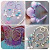 Craftdady 910Pcs 13 Colors Rainbow ABS Plastic Imitation Pearl Beads OACR-CD0001-10-9