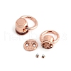 10Pcs Zinc Alloy Side Clip Bag Clasps Accessories PW-WGFC342-01-1