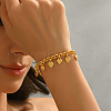 Exquisite Brass Heart Charm Bracelets EN2397-2