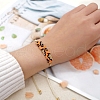 Friendship Leopard Print Loom Pattern Miyuki Seed Beads Bracelets for Women BJEW-C011-42A-1