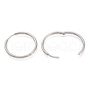 201 Stainless Steel Huggie Hoop Earrings EJEW-O095-02C-2