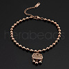 Stainless Steel Charm Anklets WGE3F25-40-1