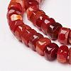 Natural Red Agate Agate Beads Strands G-D169-03D-2