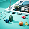 Natural Mixed Gemstone Pendants G-PH0001-07-5
