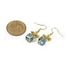 Alloy & Glass Dangle Earrings EJEW-JE06361-03-4