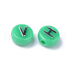 Opaque Acrylic Beads MACR-S273-49D-3