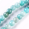 Natural Amazonite Beads Strands G-F653-02-A-1