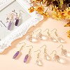 304 Stainless Steel Dangle Earrings EJEW-GO00001-4