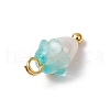 Flower Acrylic Charms PALLOY-JF03588-08-5