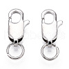 Grade AAA Brass Lobster Claw Clasps KK-O093-32P-NR-2