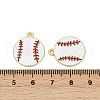 Alloy Enamel Pendants ENAM-V001-01J-G-3
