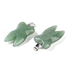 Natural Green Aventurine Pendants G-G115-01A-2