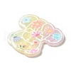 Printed Opaque Acrylic Pendants SACR-G031-01E-3